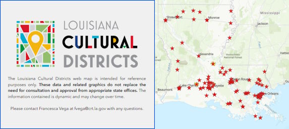 Culture Districts Map Button