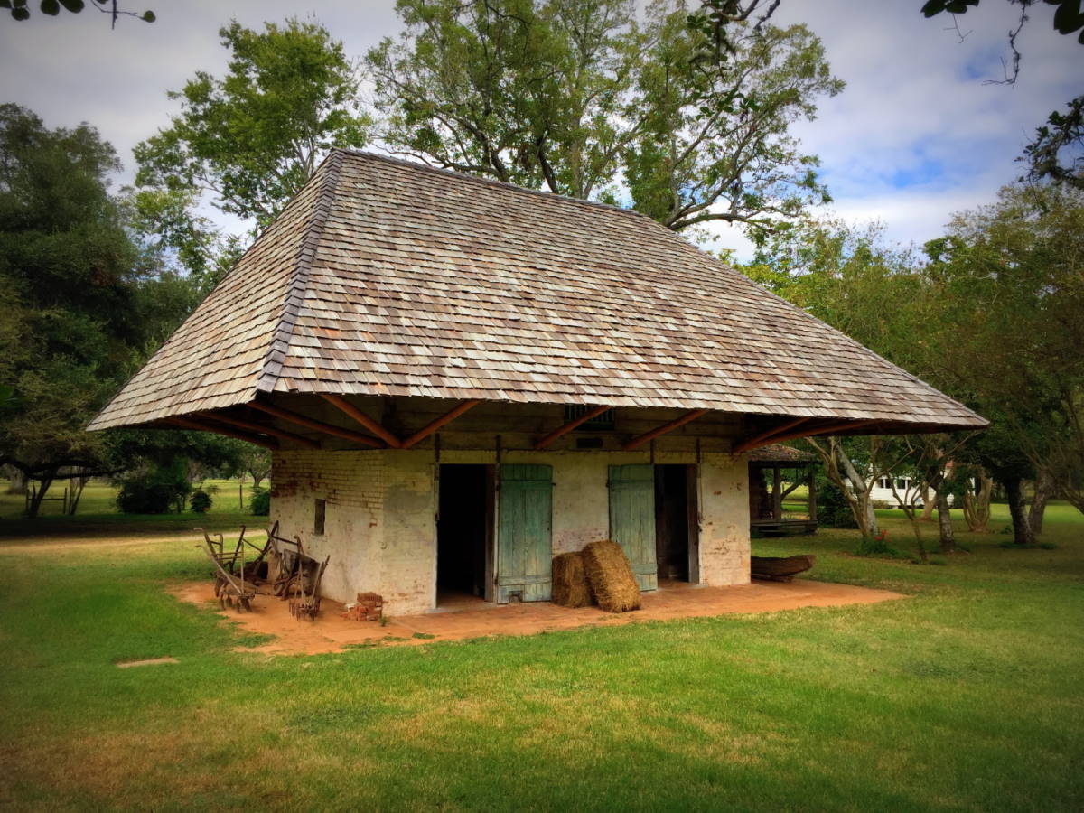 African House on the grounds of the Melrose Plantation, Melrose, LA