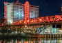 Shreveport-Bossier cityscape at night ThumbNail