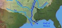 mississippi river map