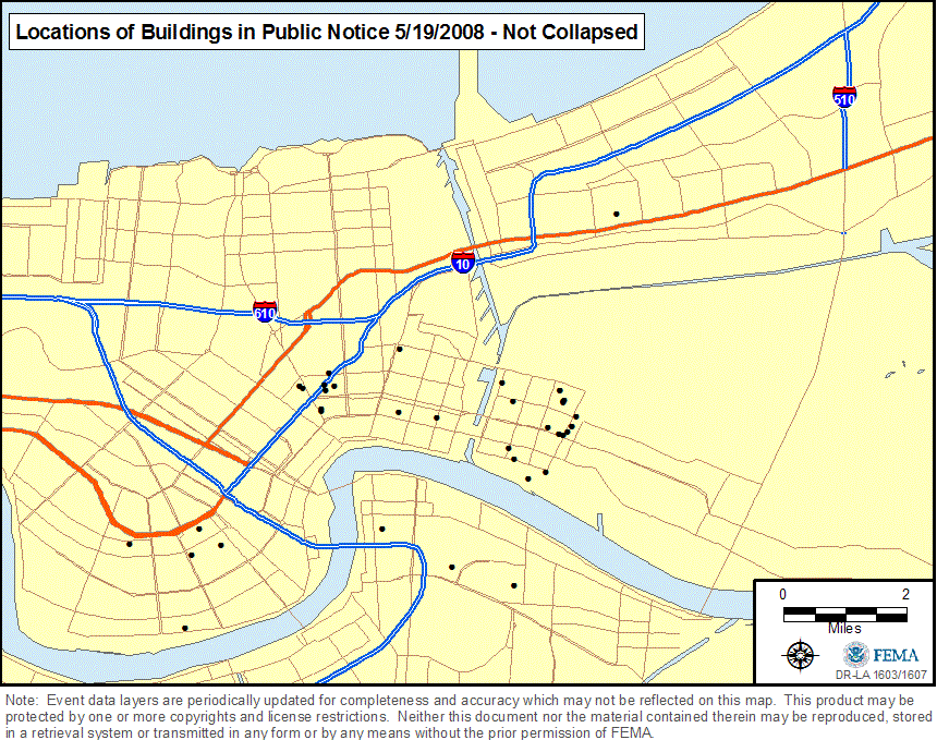 Location of Properties Proposed for Demolition Seeking Public Comment on Historical Significance