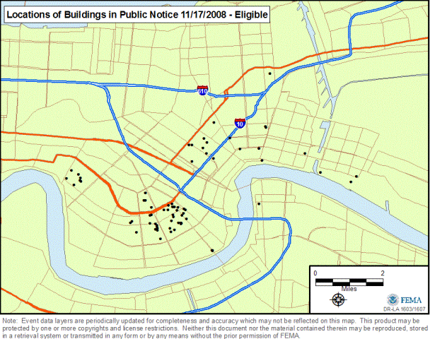 Location of Properties Proposed for Demolition are Eligible for Inclusion on the National Register and Seeking Public Comment on Alternatives to Demolition