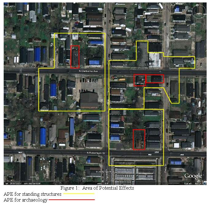 Christian Community Youth Against Drugs Foundation, Treatment Facilities - Area of Potential effects