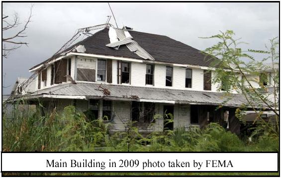 click to enlarge 2009 image of main building of the Associated Branch Pilots' Complex